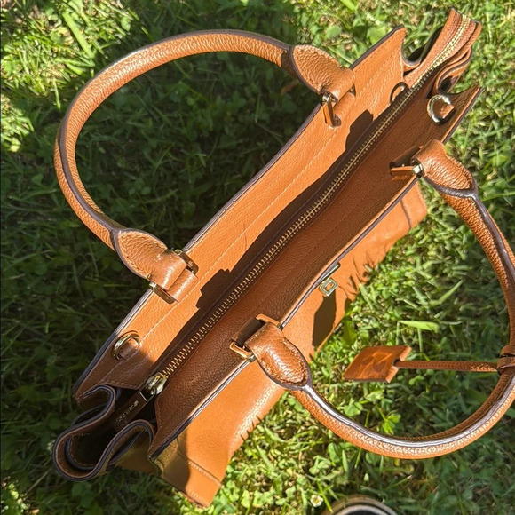 MICHAEL Michael Kors Brown Satchel with Top Handles - Picture 3 of 7